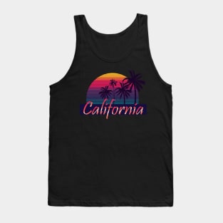 California Sunset Boulevard Tank Top